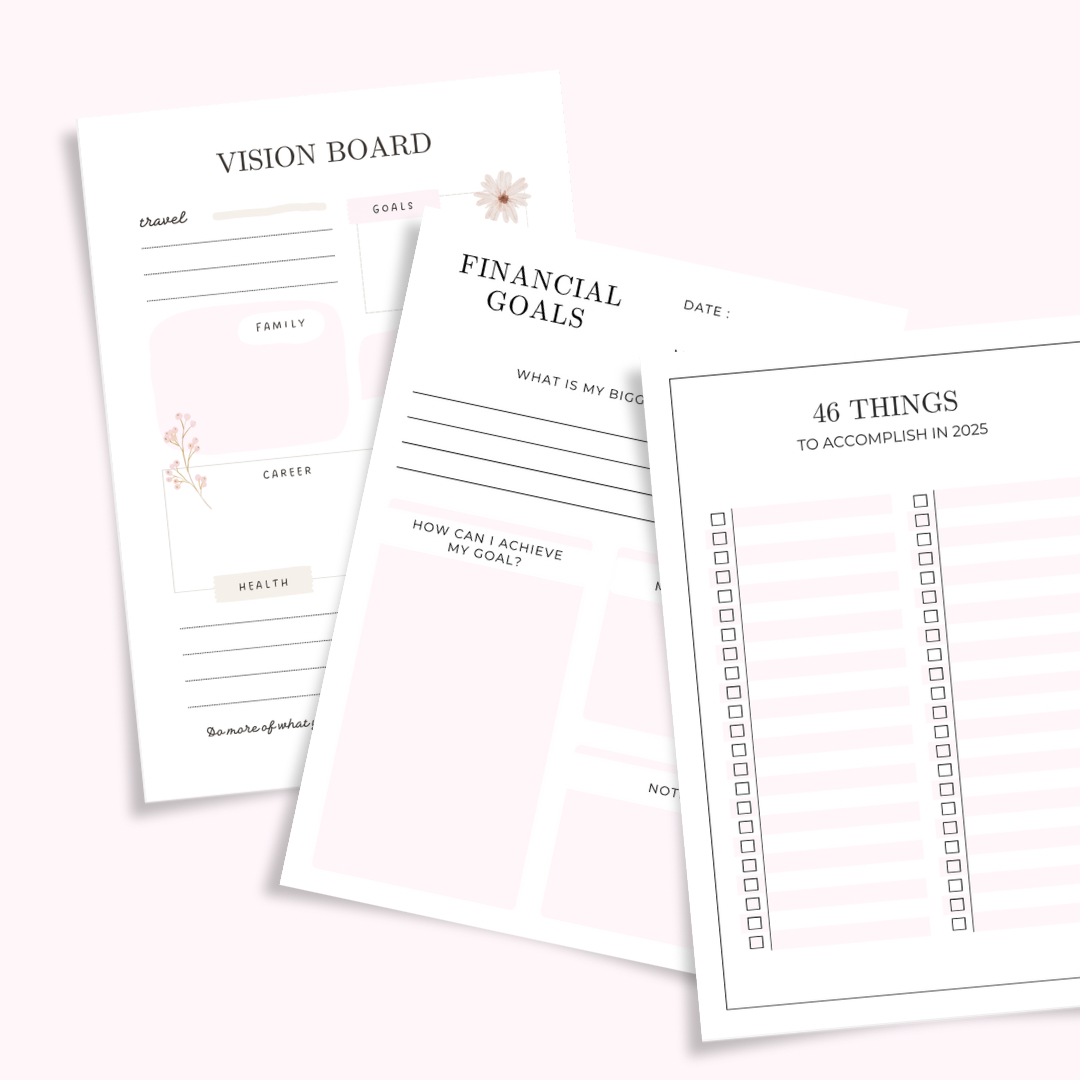 SMART Goals Bundle PDF
