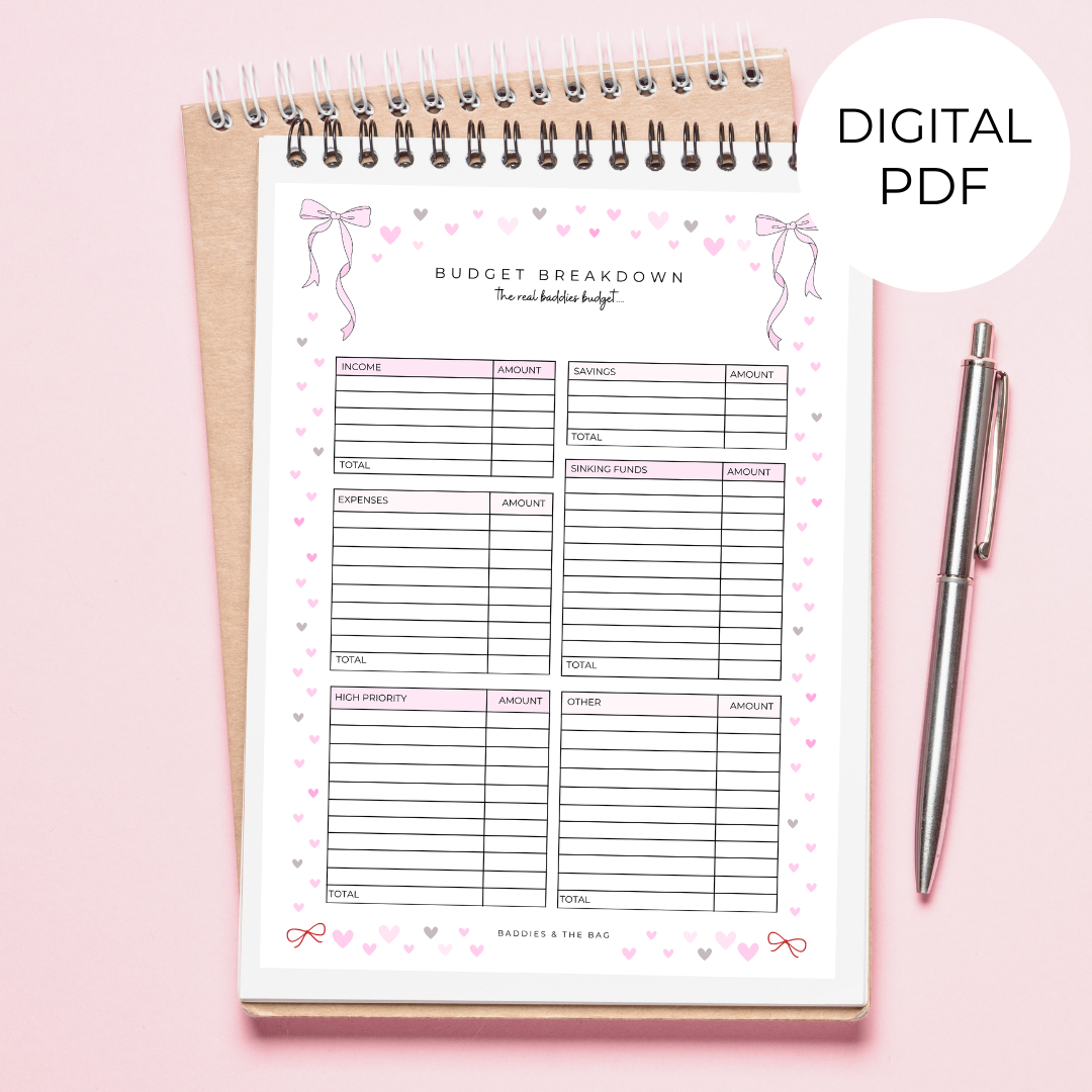Budget Breakdown PDF