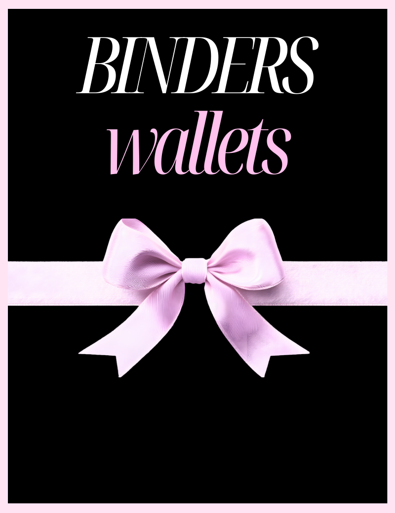 Binders & Wallets