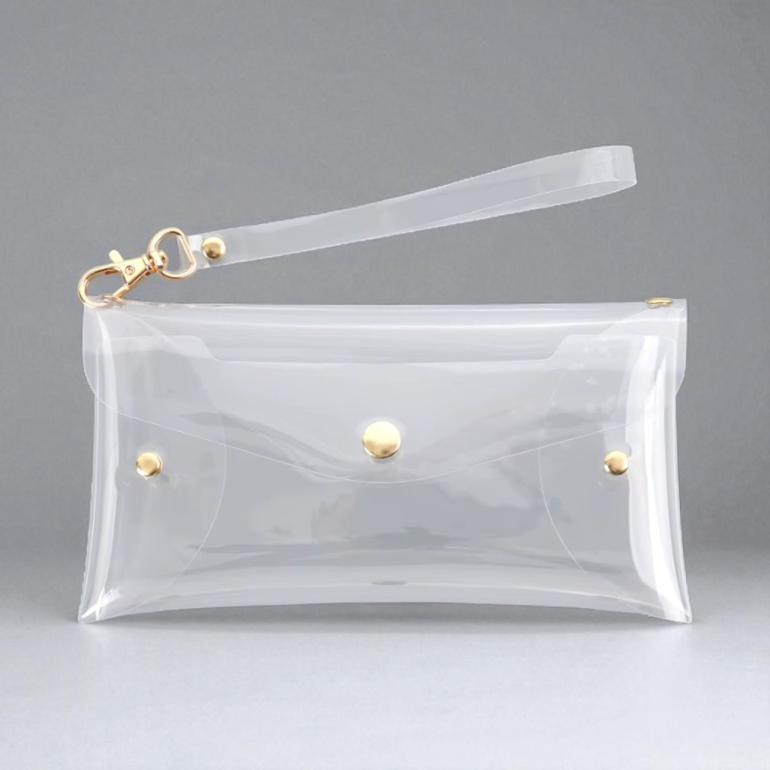 Khloe Crystal Clear Bank Bag