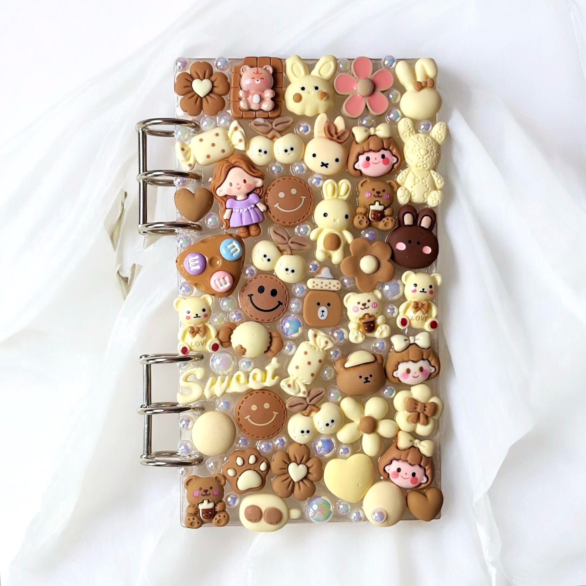 Teddy Junk Charm Binder