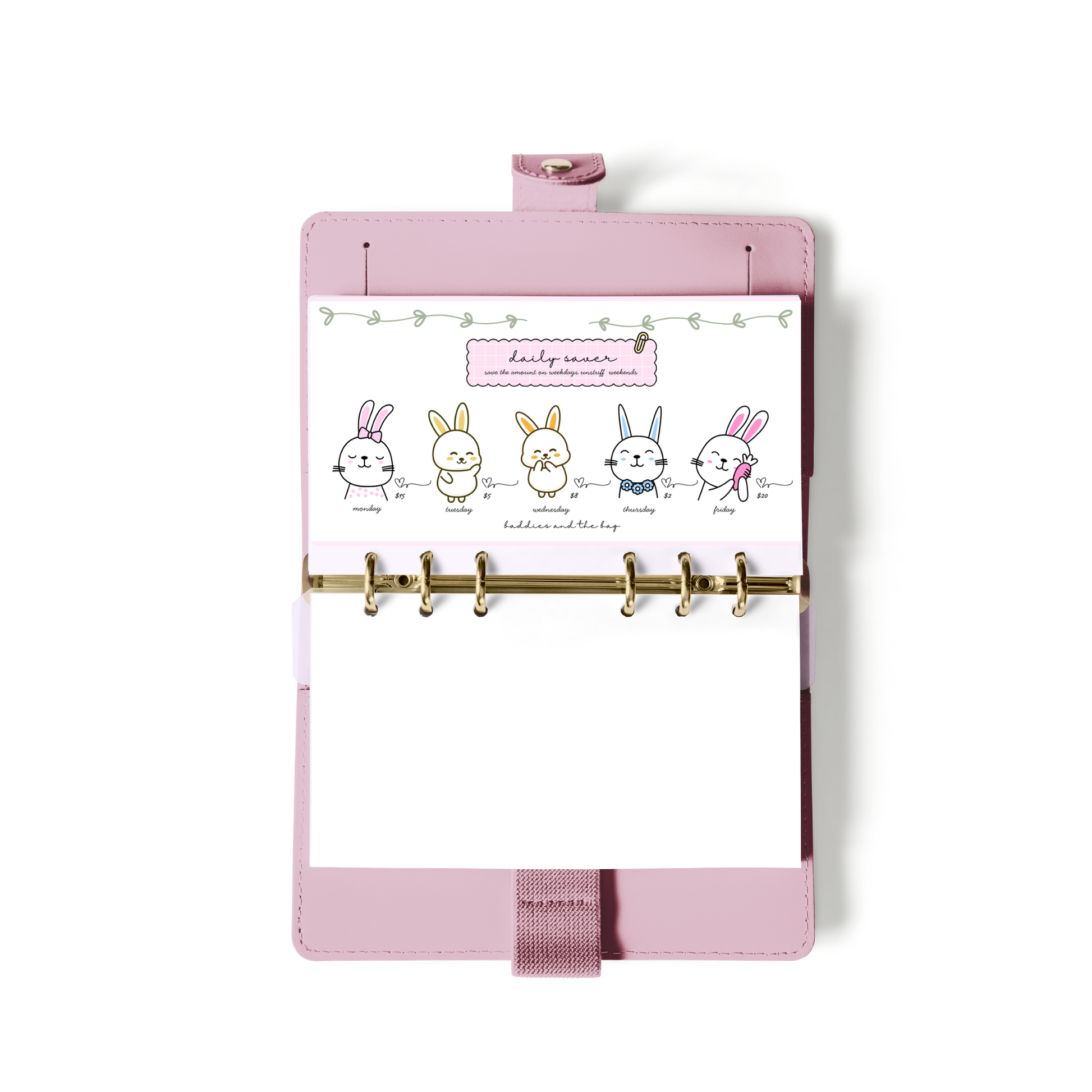 Daily Saver Saving Envelope (Vellum)