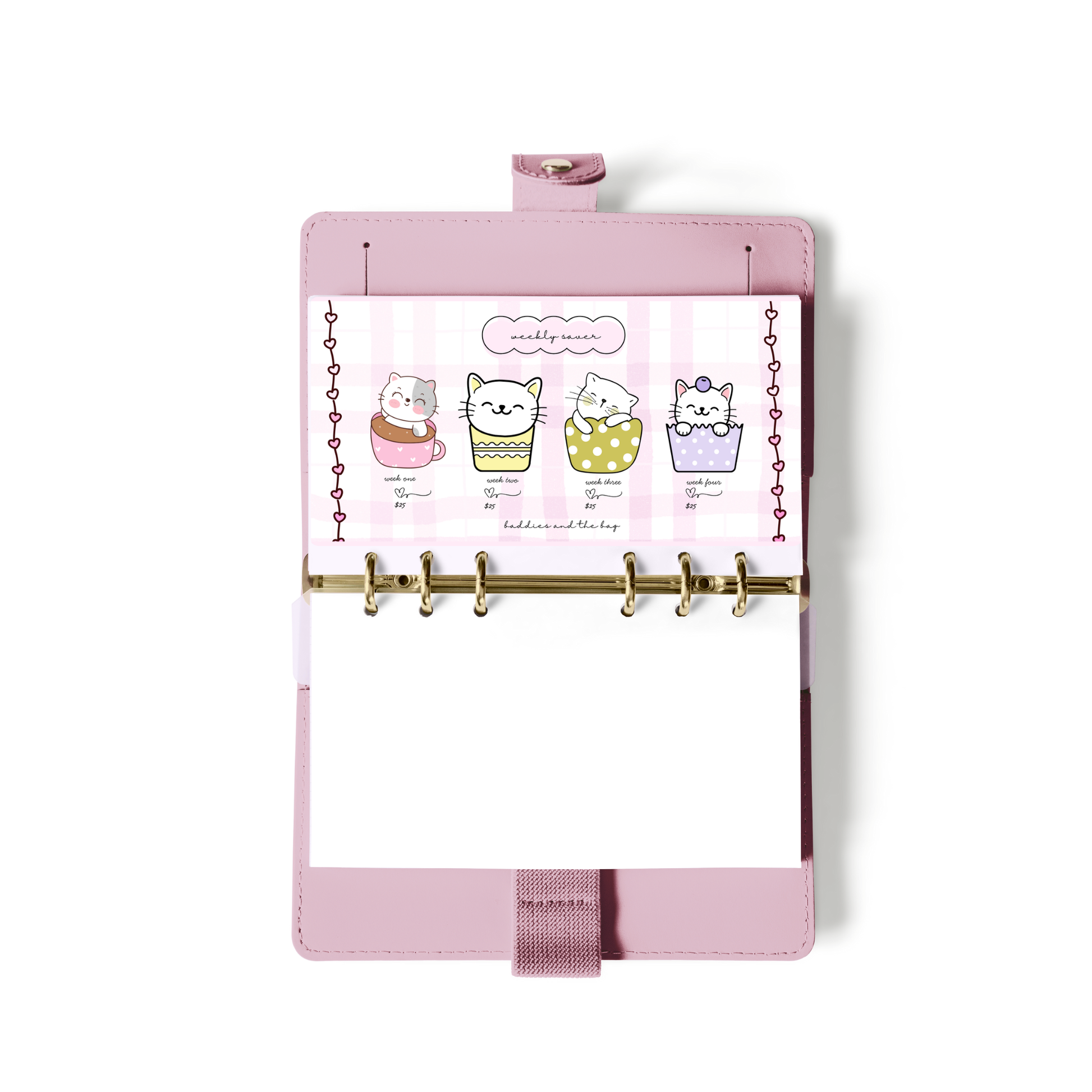 Weekly Saver Saving Envelope (Vellum)