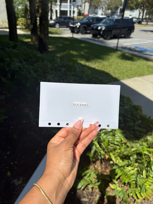 Blank White Matte Envelopes (5 Pk)