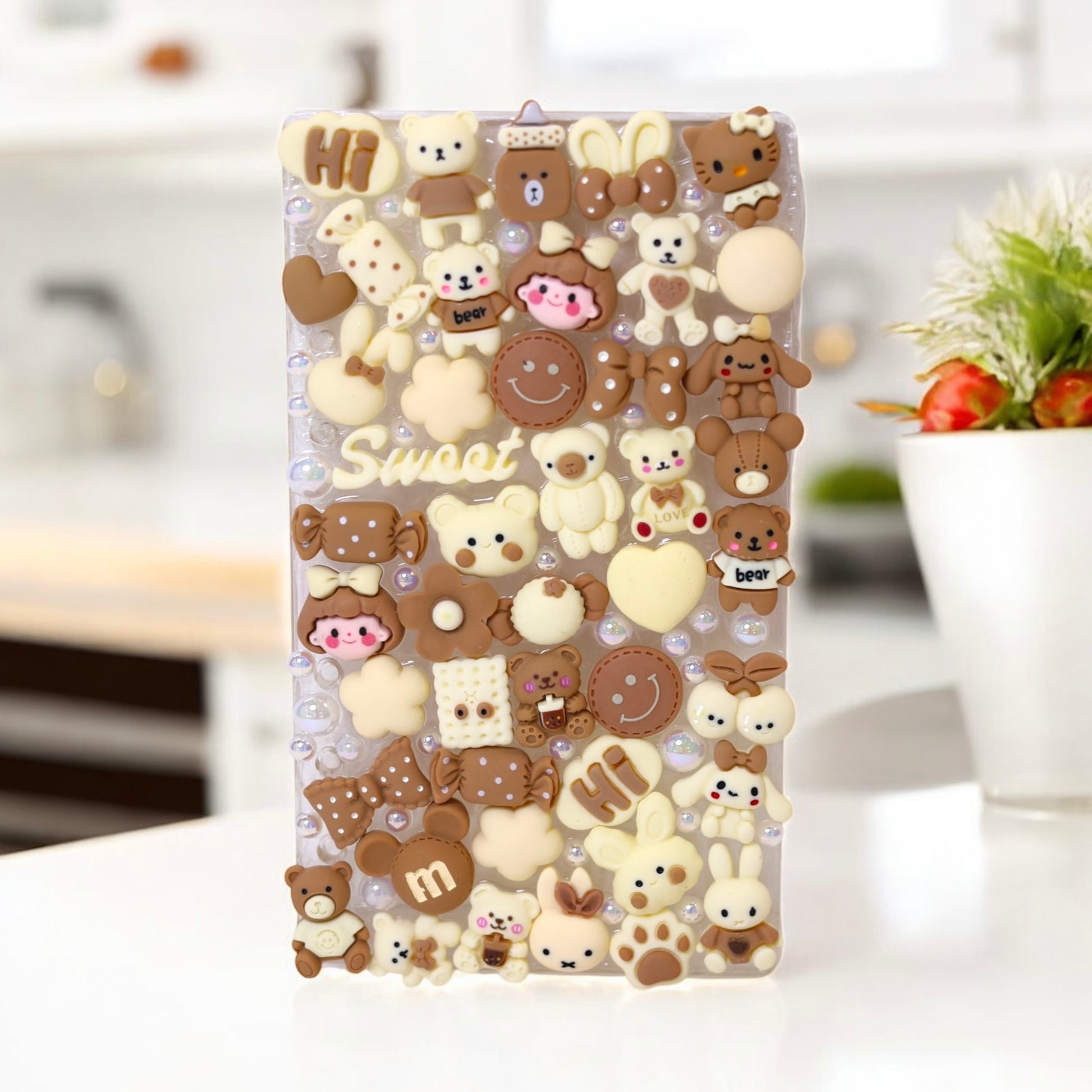 Teddy Junk Charm Binder (Handmade)