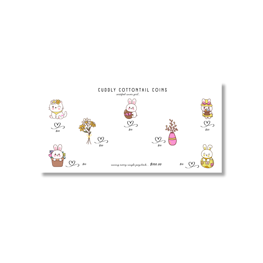 Cuddly Cottontail Coins
