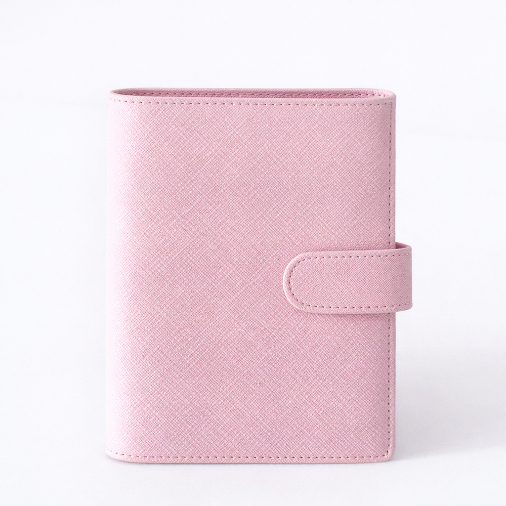 Saffiano Pale Pink A6 Binder