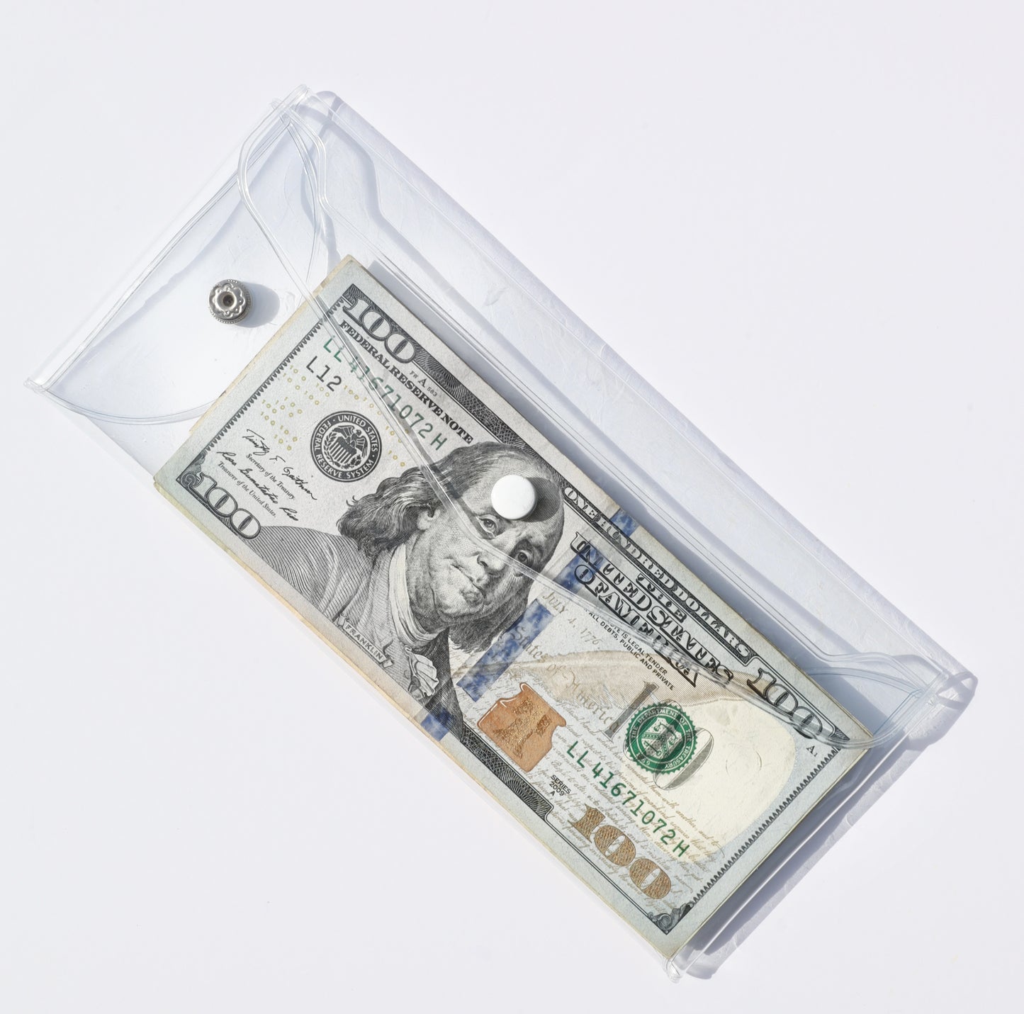 Crystal Clear Bank Bag