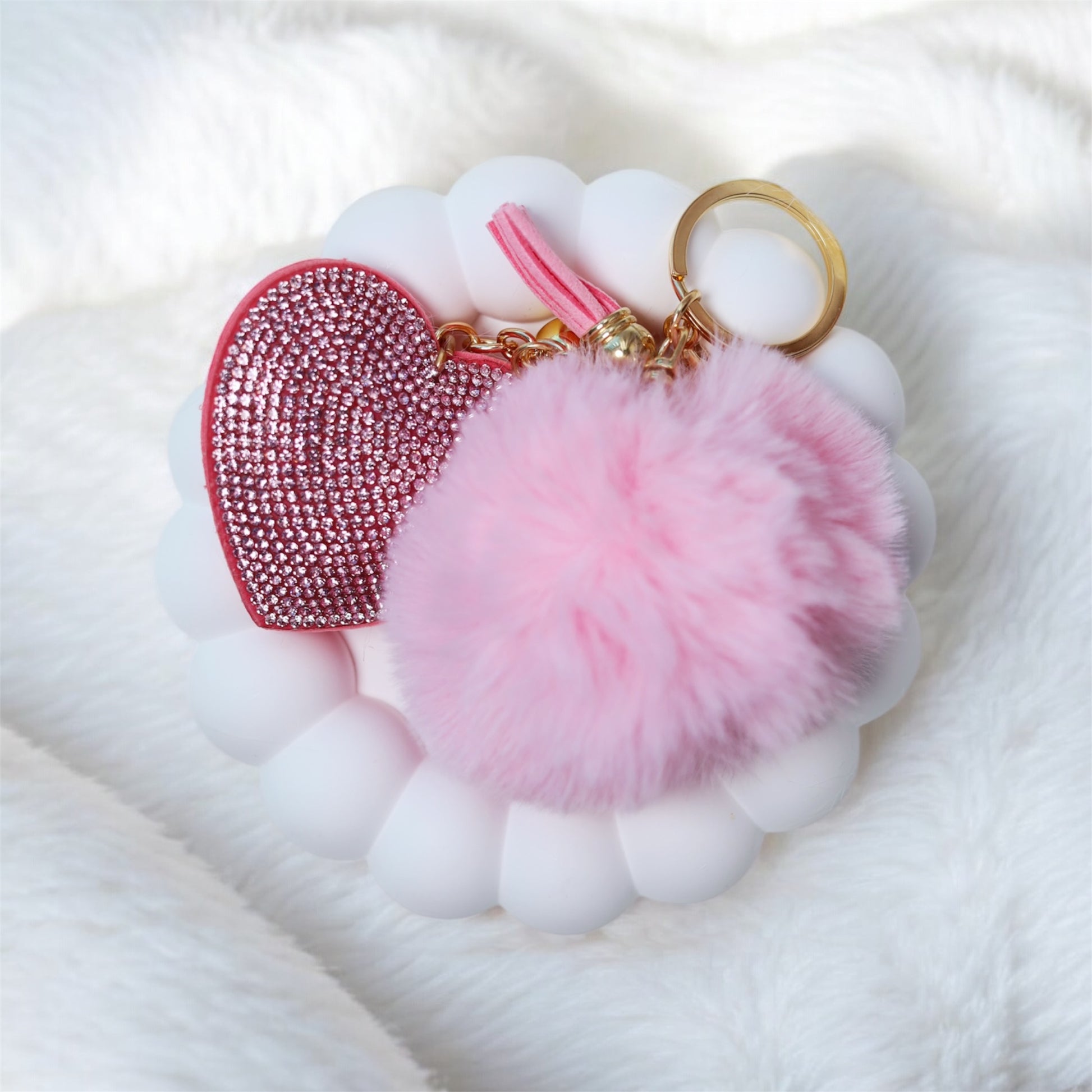 Balled Heart Charm