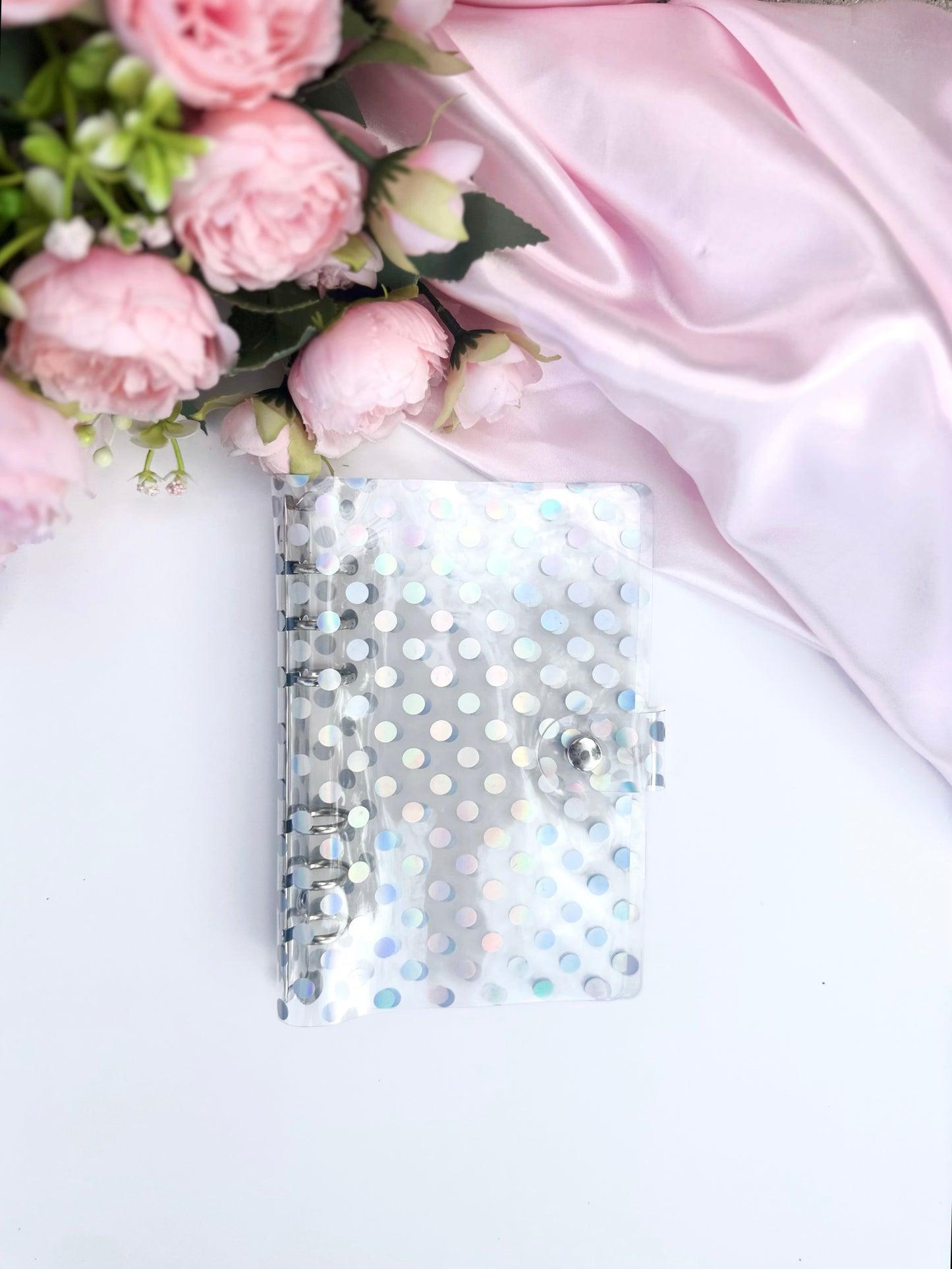 Holographic Polka Dot Binder