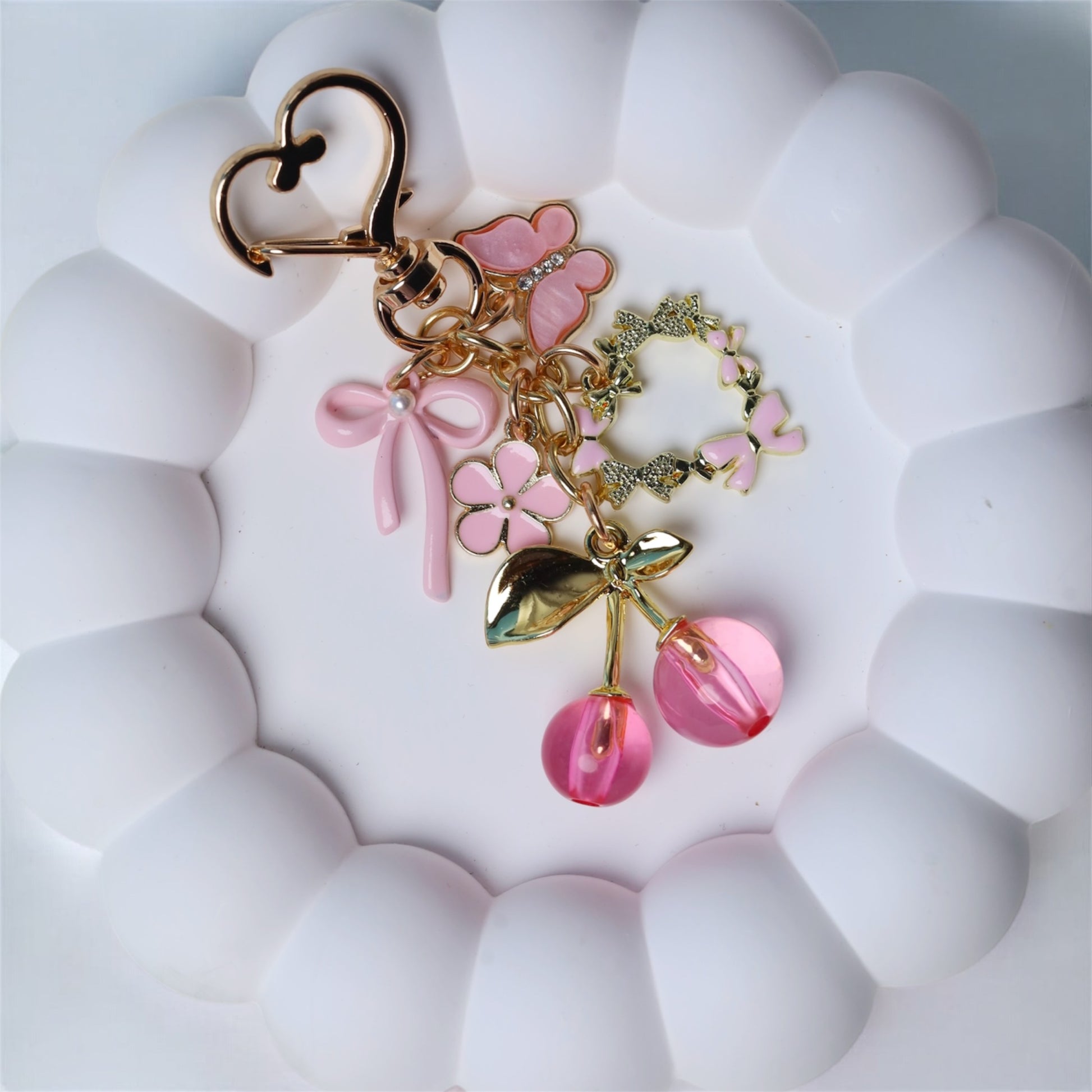 Pink Cherry Charm