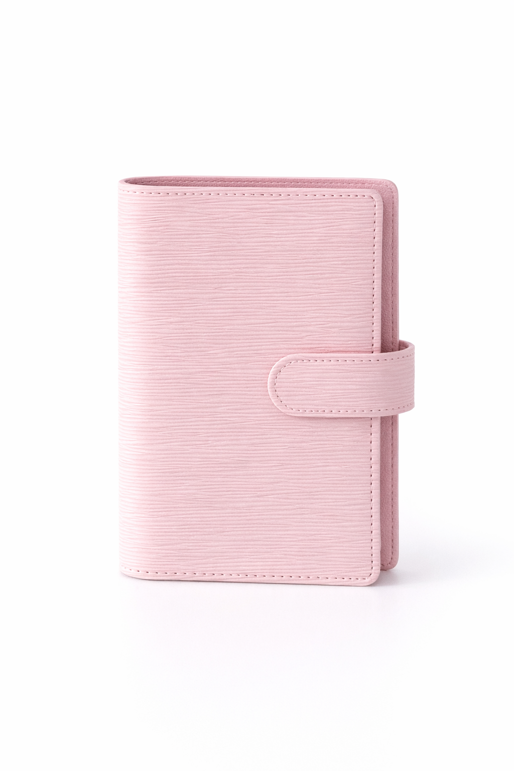 Pale Pink Textured A6 Binder