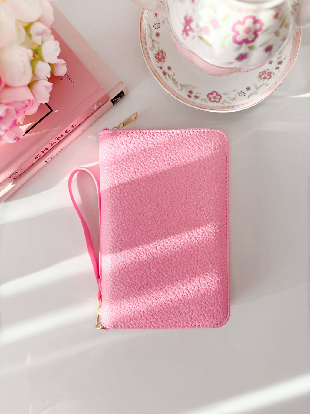 Kimmie Luxe Pebble Wallet A6