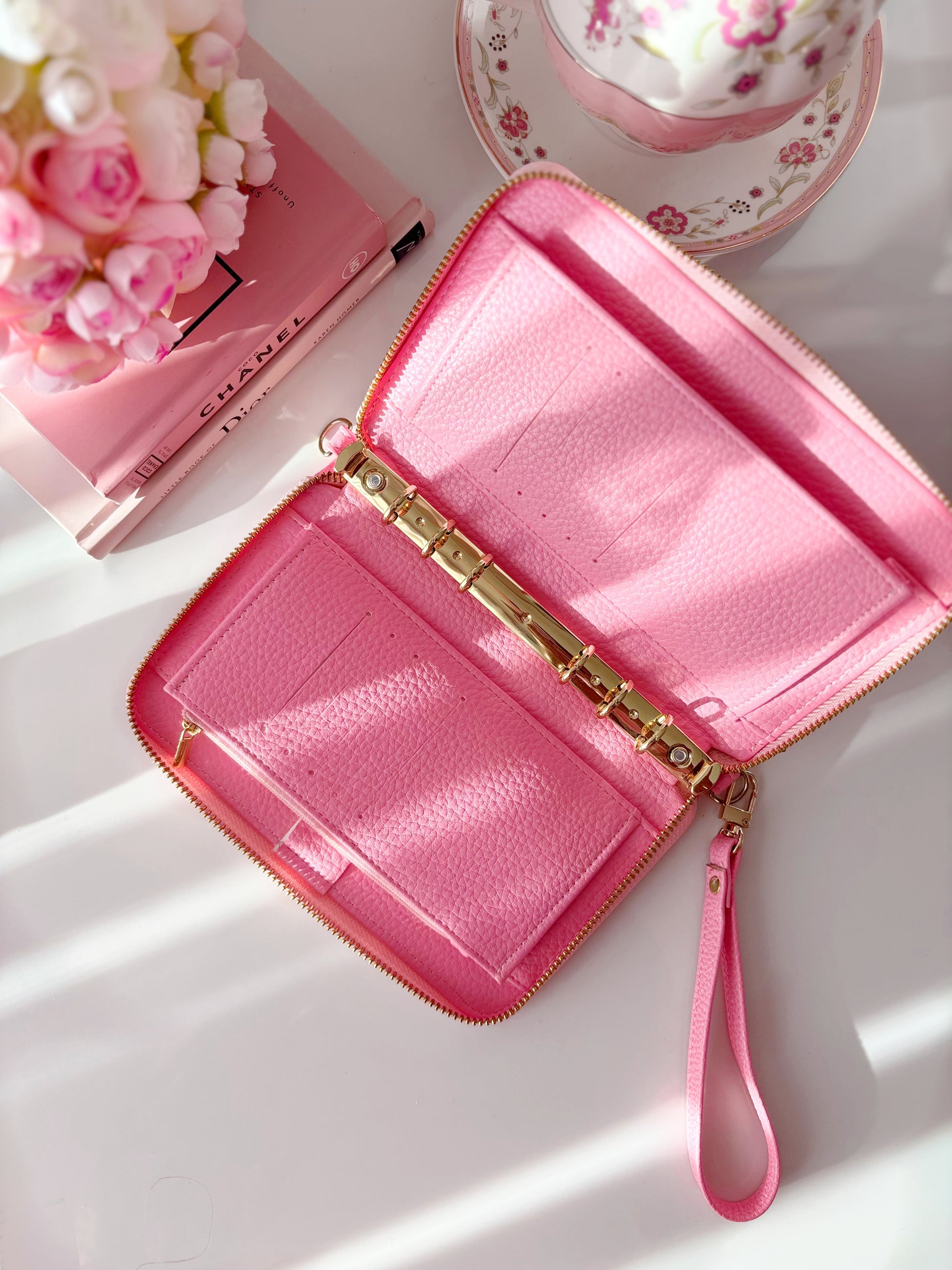 Kimmie Luxe Pebble Wallet A6