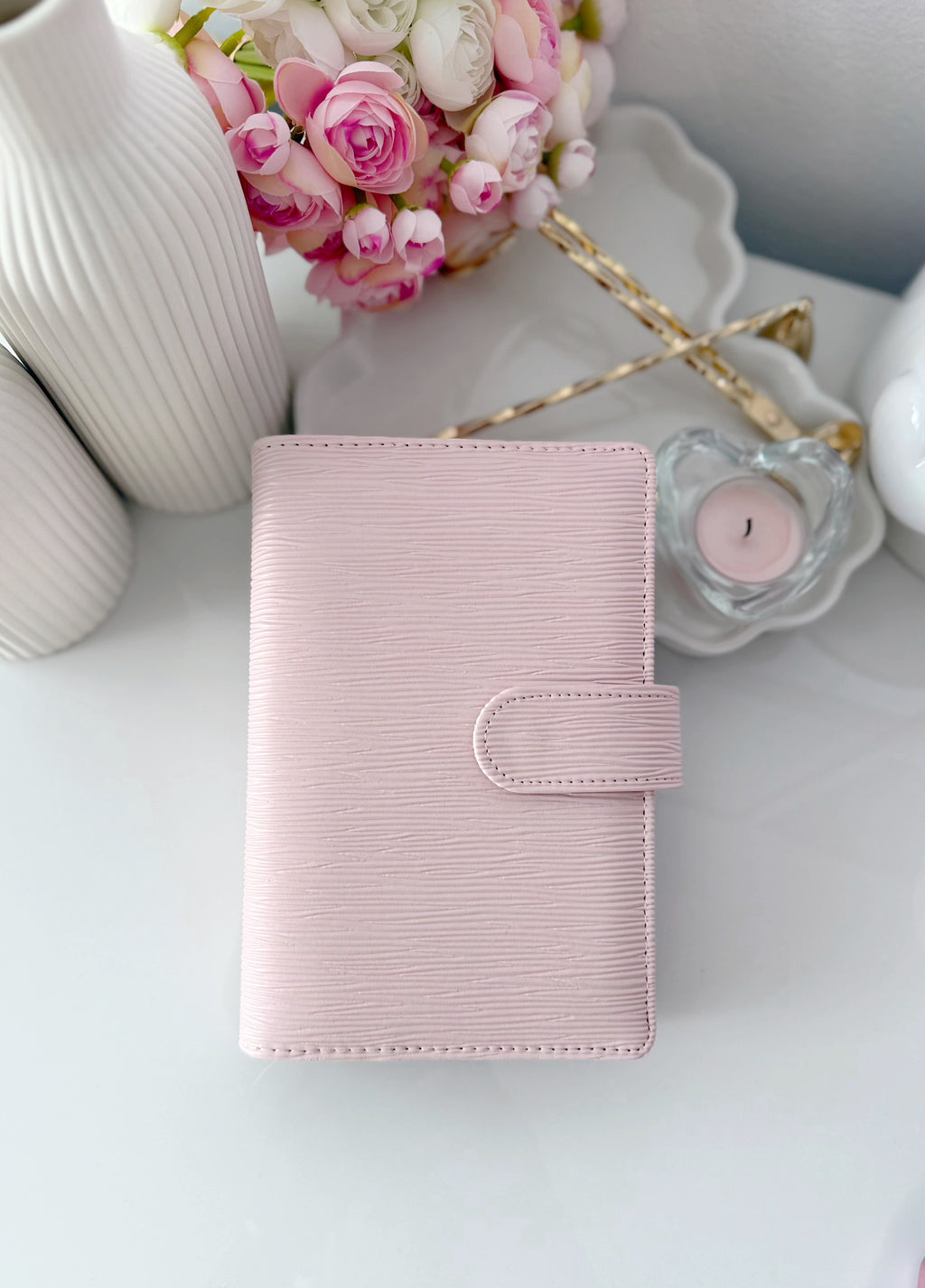 Khérie Textured Signature A6 Binder