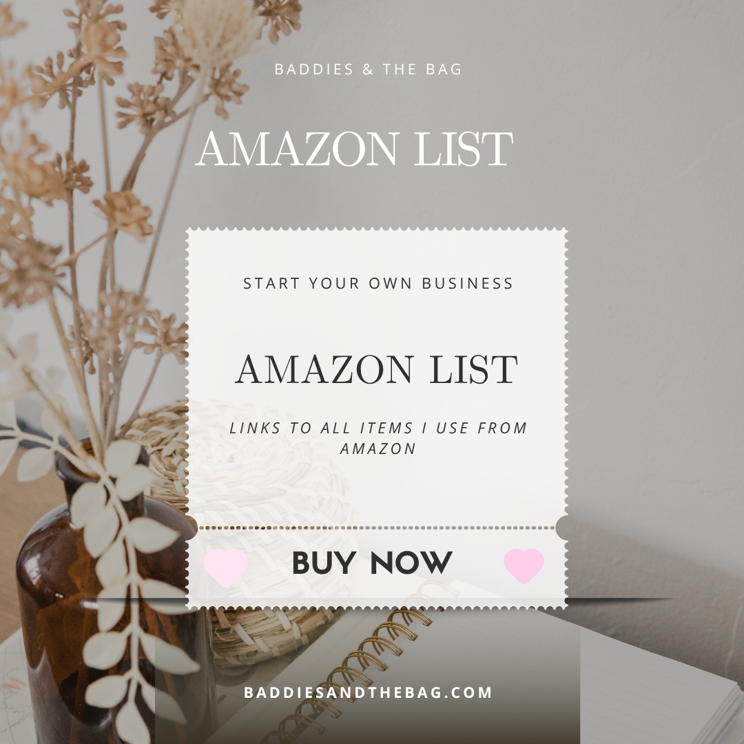 Amazon Links ( All items I use to run my store)