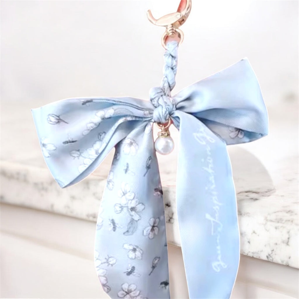 Couture Ribbon Scarf Charm