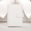 Off White Pebble A6 Binder