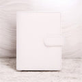 Saffiano White A6 Binder