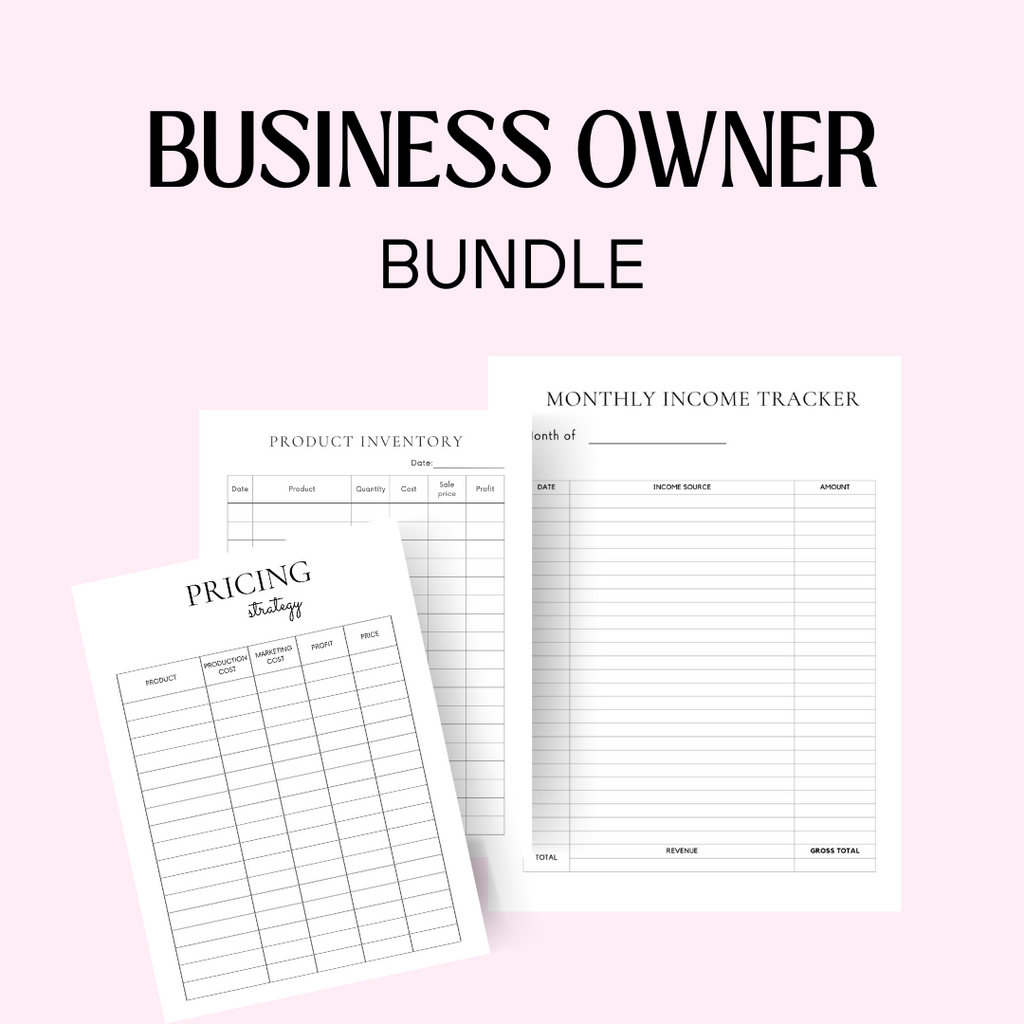 BUSINESS OWNER BUNDLE (PDF)