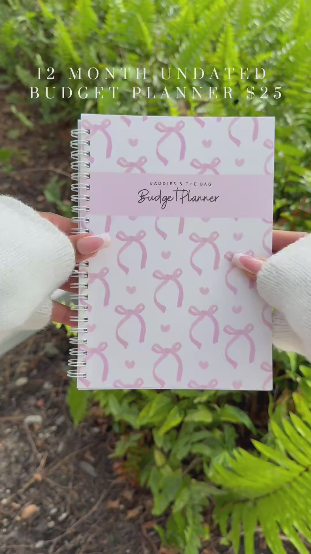 12 Month Undated Budget Planner